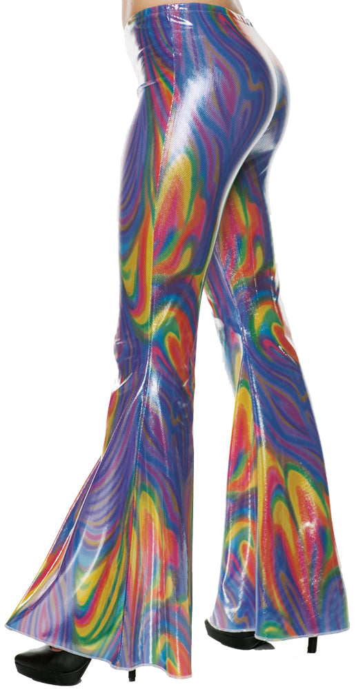 Psychedelic 70's Swirl Bell Bottom Pants | Costume-Shop.com