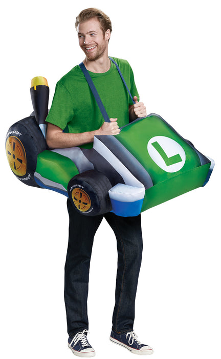 Luigi Kart Inflatable Adult Co