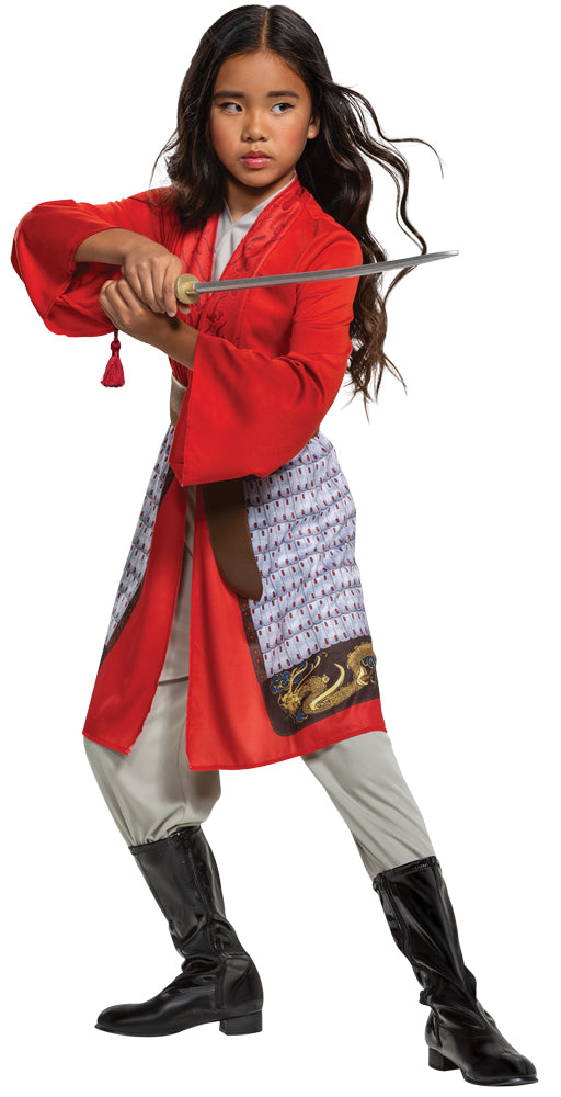 Warrior Spirit - Mulan Hero Red Dress | Costume-Shop.com