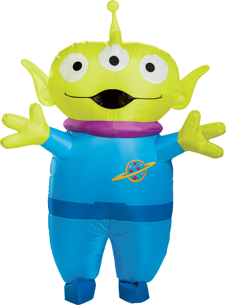 Toy Story Alien Inflatable Adult Costume - image 1