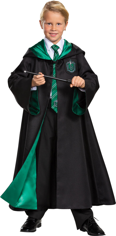 Slytherin Robe Deluxe Harry Potter Wizard Halloween Child Costume