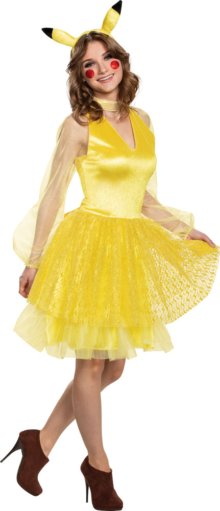 Electrifying Pikachu Deluxe Costume ⚡👗 - WOMEN 8-10 - image 1