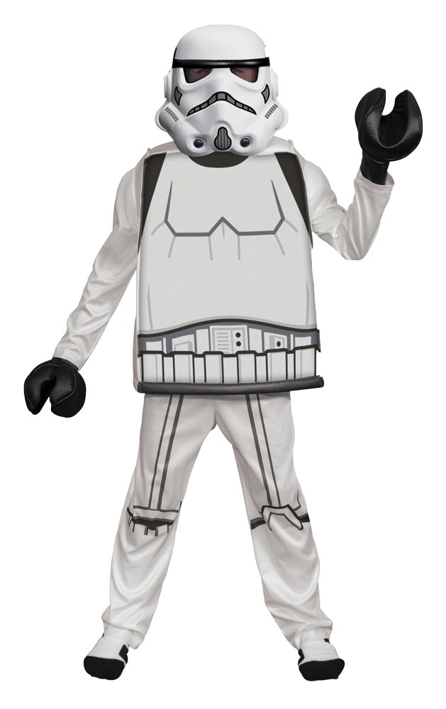 Deluxe LEGO Star Wars Stormtrooper Costume - BOYS 10-12 - image 1