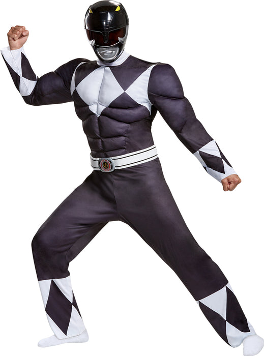 Black Ranger Classic Muscle Costume