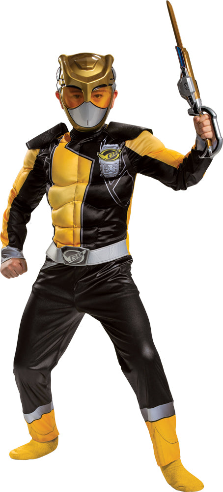Gold Ranger Classic Muscle Costume | Costume-Shop.com
