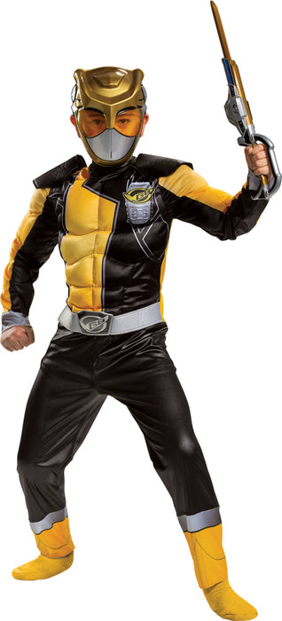 Gold Ranger Classic Muscle Costume - Beast Morphers