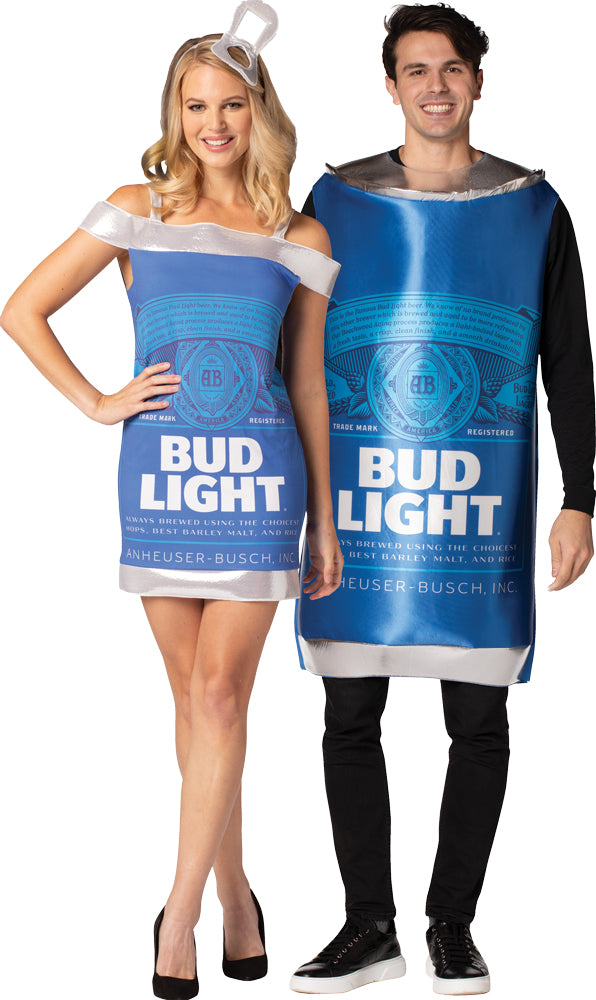 Bud Light Can & Tank Dress Couple's | Costume-Shop.com - image 1