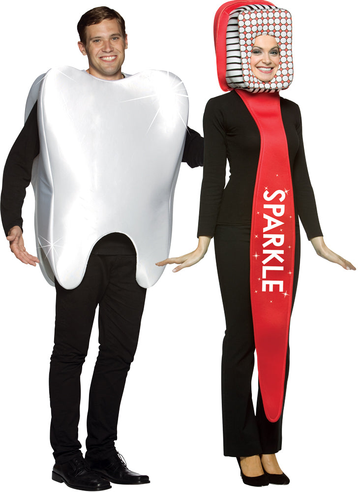 Tooth And Tooth Brush Couple - image 1