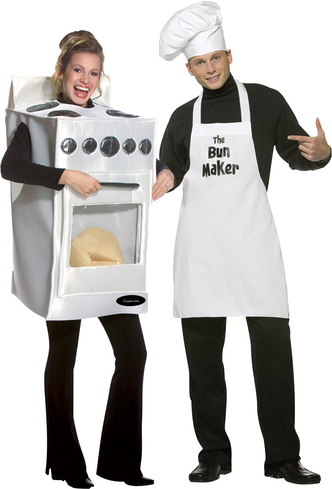 Bun in the Oven & Bun Maker Couples Costume | Costume-Shop.com - image 1