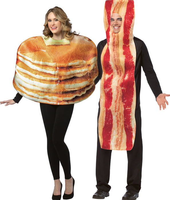 Breakfast Bonanza - Pancake & Bacon Duo! 🥞🥓