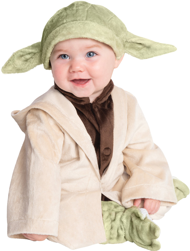 Deluxe Yoda Baby Costume - TODDLER 2T - image 1