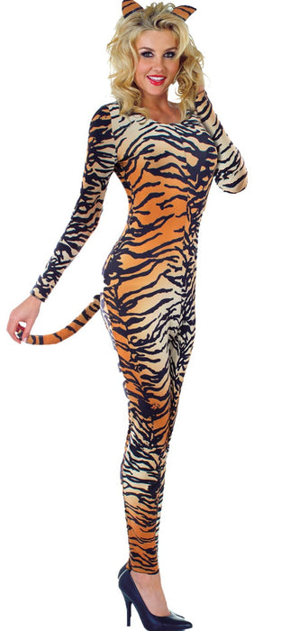 Wild Tiger Cool Cat Jumpsuit 🐅💃