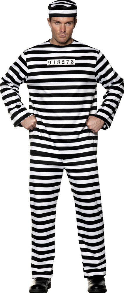Classic Male Convict | Costume-Shop.com
