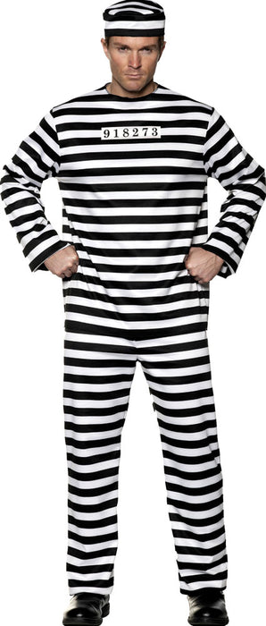 Classic Male Convict Costume