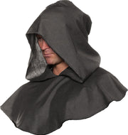 Adult Monk Hood Costume - Black - image 3