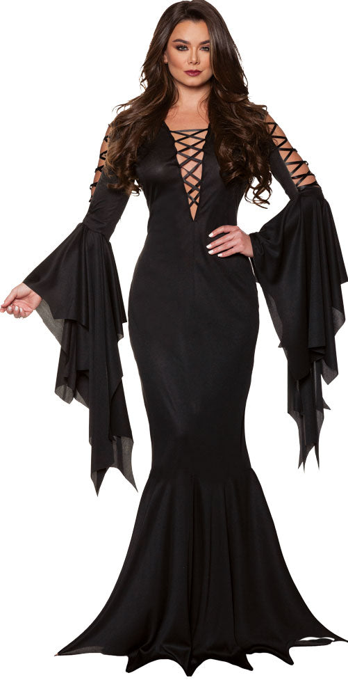 Vampiress Vamp Costume - SMALL - image 1