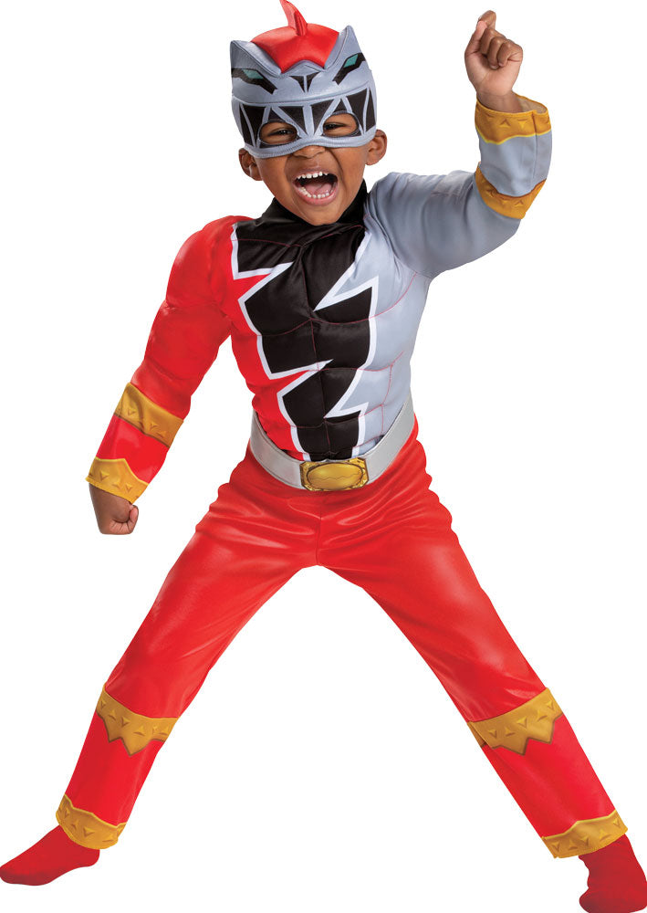 Red Ranger Dino Fury Child Costume | Costume-Shop.com
