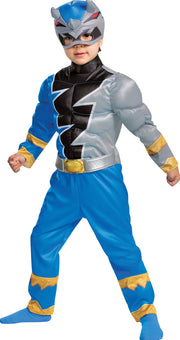 Blue Ranger Dino Fury Child Costume | Costume-Shop.com - TODDLER 2T - image 1