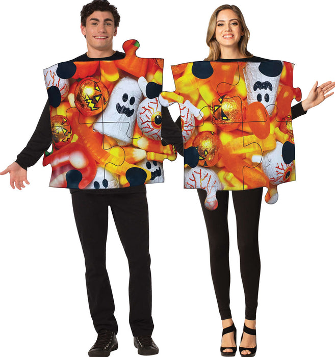 Puzzle Couple Halloween Candy