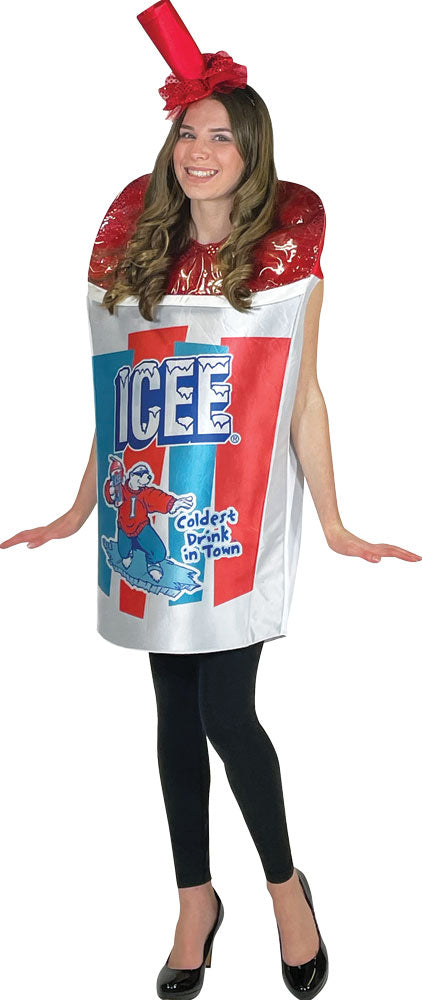 Sparkling Red ICEE Tunic Costume | Costume-shop.com - image 1