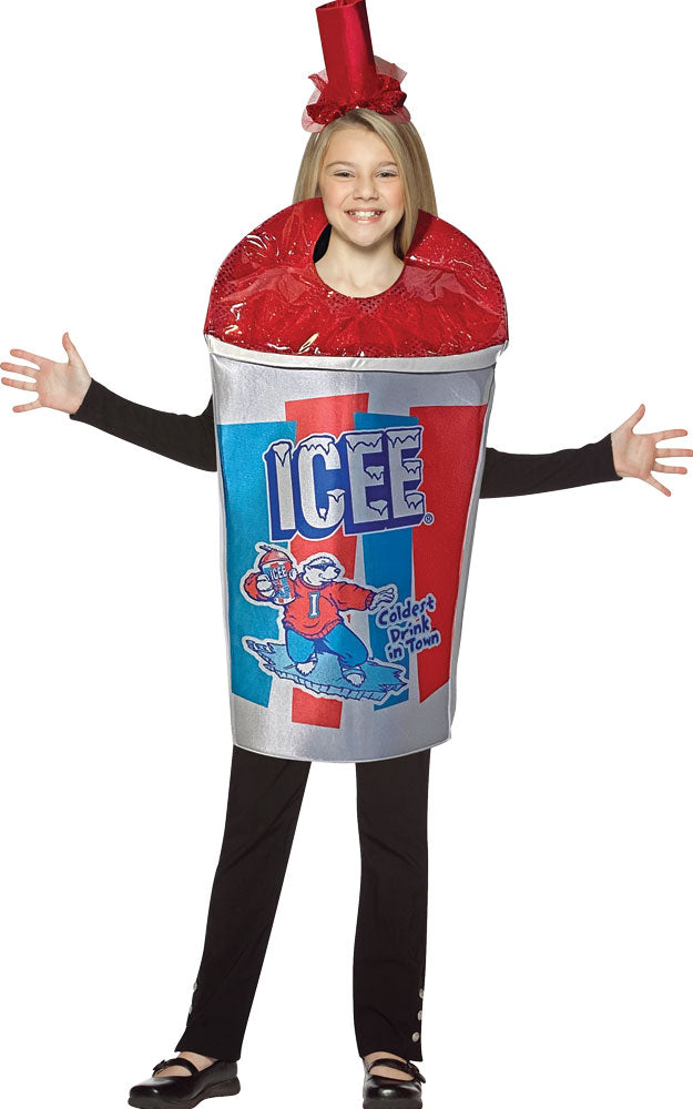 Icee Sparkle Red Tunic Child Costume | Costume-Shop.com - image 1