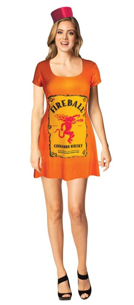 Fireball Skater Dress | Costume-Shop.com - SMALL - image 1