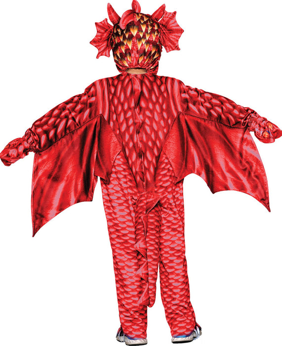 Red Dragon Printed Costume