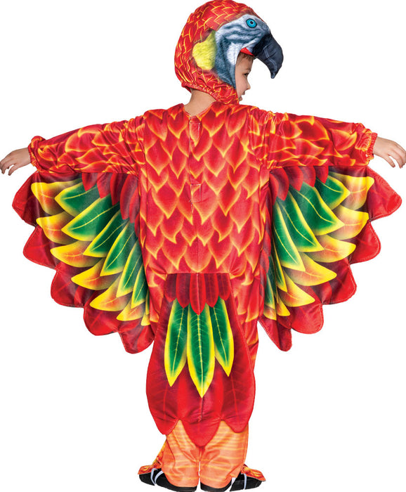 Toddler Red Parrot Costume