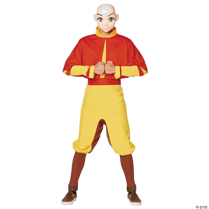 Avatar Aang Airbender Costume - Adult Large