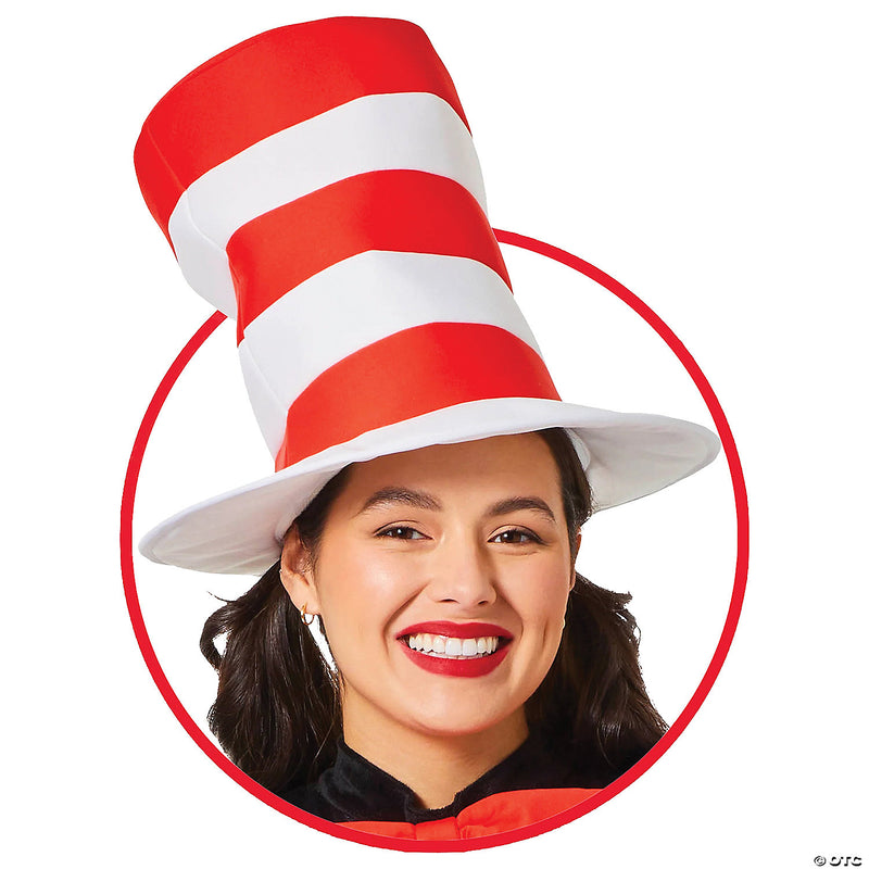 Adult Cat In The Hat Hat Costume | Costume-shop.com - image 1