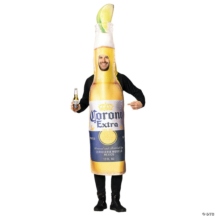 Corona Extra Bottle Costume with Lime | Costume-Shop.com