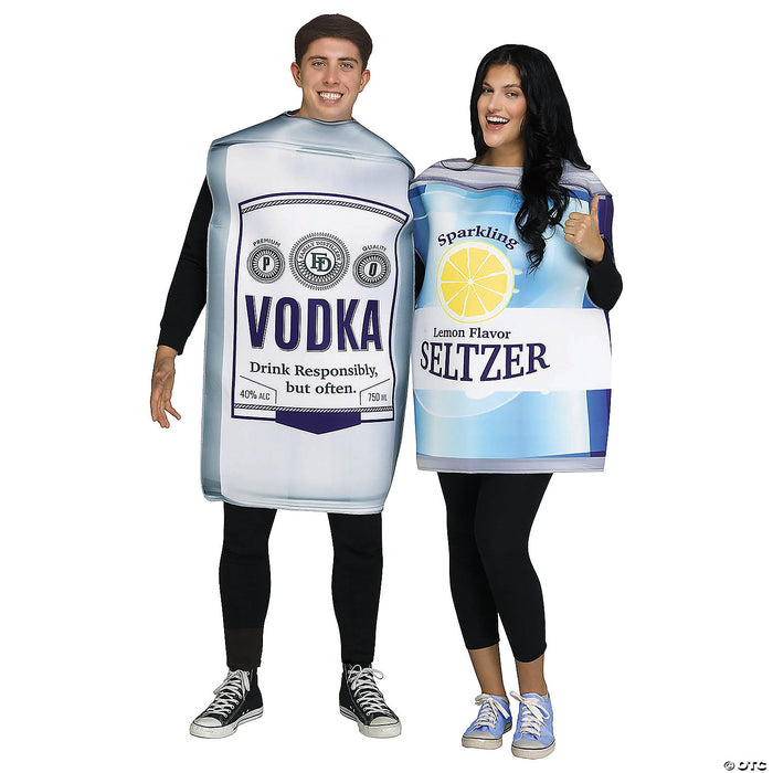 Adult Vodka & Soda Costume