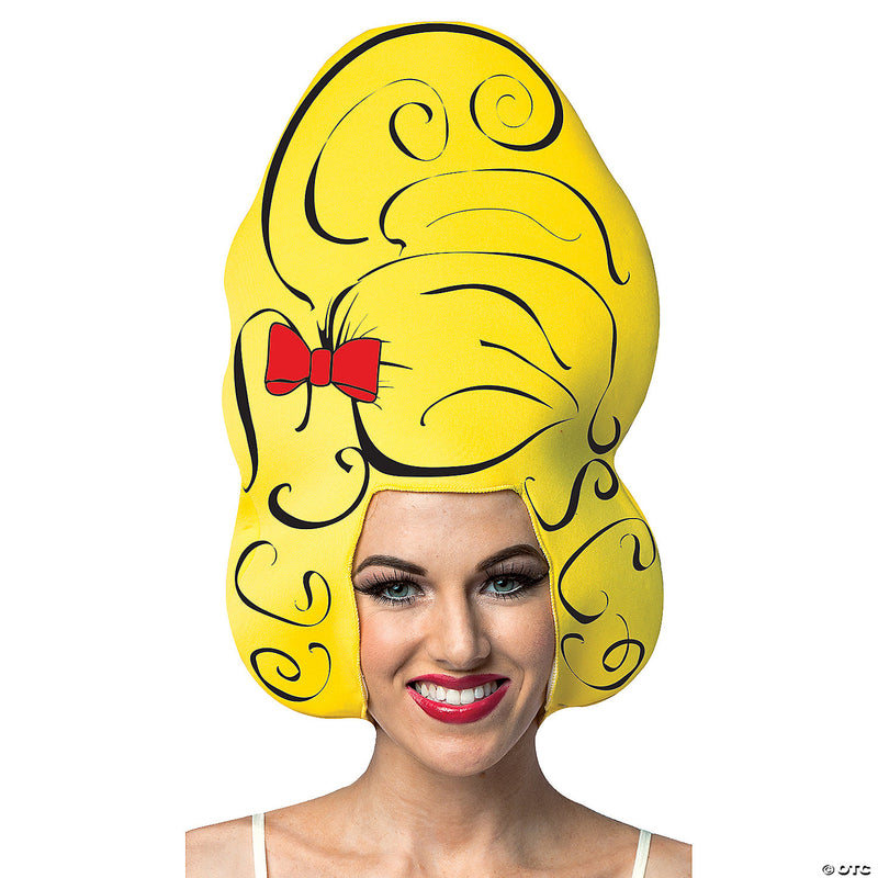 Pink Beehive Foam Headpiece | Costume-shop.com - PINK - image 1