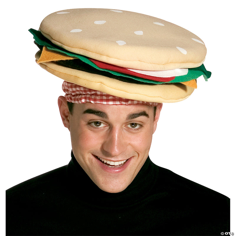 Adult Cheeseburger Hat | Costume-shop.com - image 1