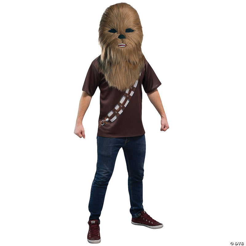 Adult Chewbacca Plush Mask - image 1