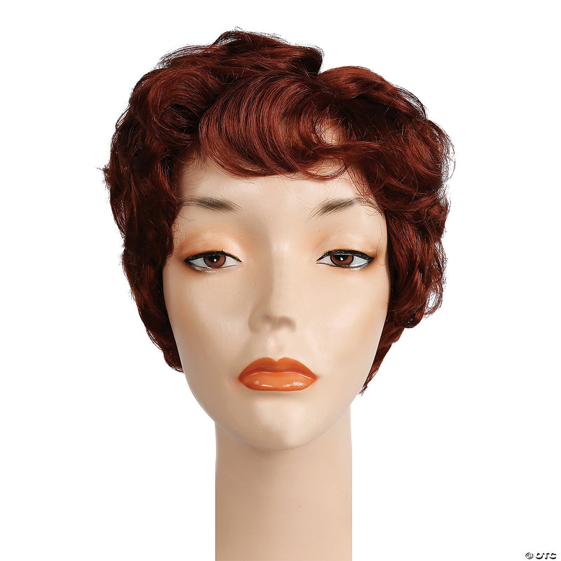 Bright Red Glam Wig