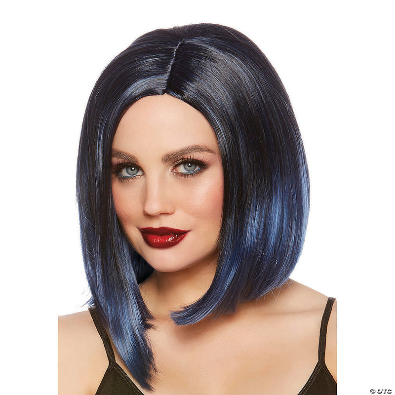 Adult Faux Ombre Blunt Lob Wig - image 1