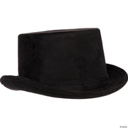 Classic Faux Suede Top Hat | Costume-shop.com - BLACK - image 1
