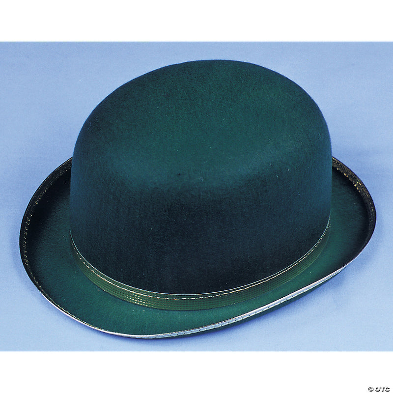 Adult Felt Derby Hat - BLACK / LARGE - image 3
