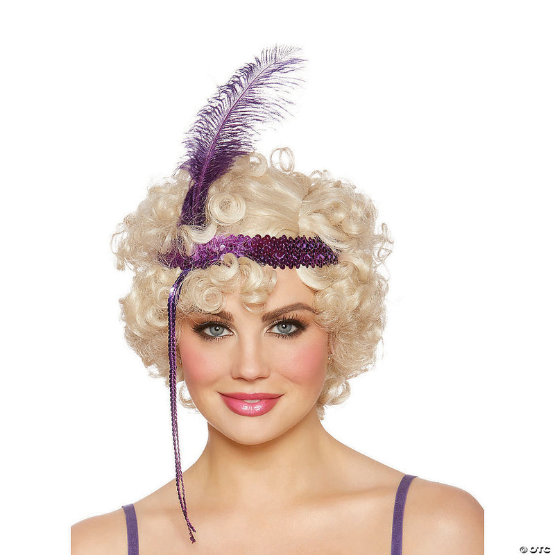Adult Flapper Wig - image 1