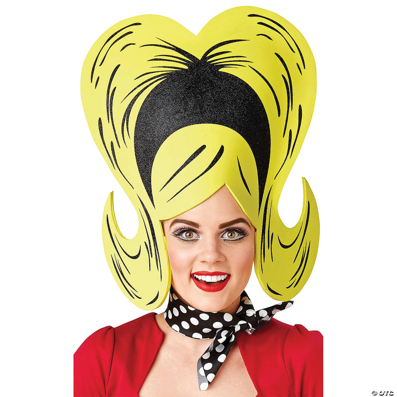 Adult Foam Fun Flip Wig - image 1