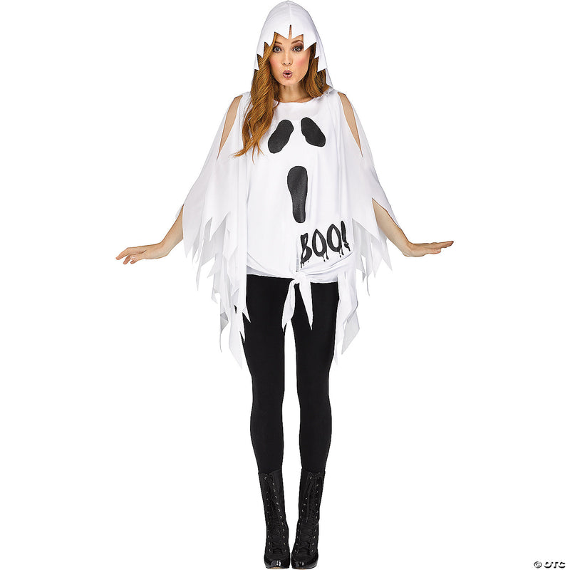 Family Friendly Ghost Poncho | Costume-Shop.com - image 1