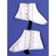 Adult Gray Felt Spats | Costume-shop.com - LARGE - image 2