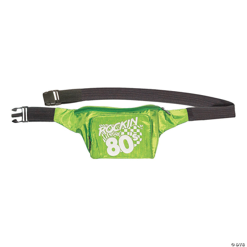 Adult Green 80's Fanny Pack | Costume-shop.com - image 1