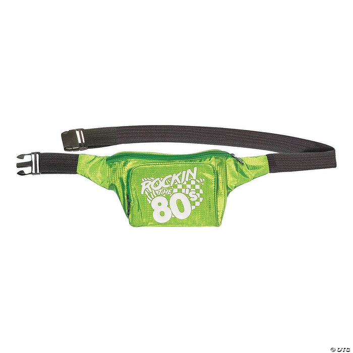 Adult Green 80's Fanny Pack