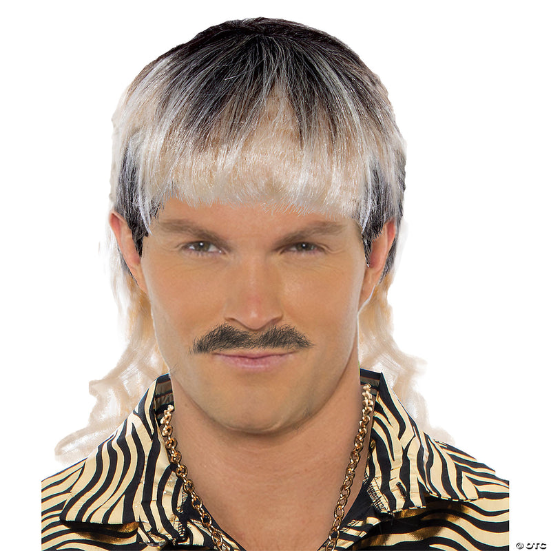 Adult Hombre Mullet Wig - image 1