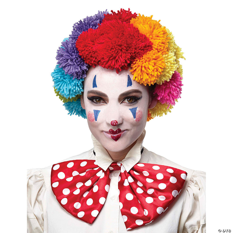 Adult Rainbow Clown Wig - image 1