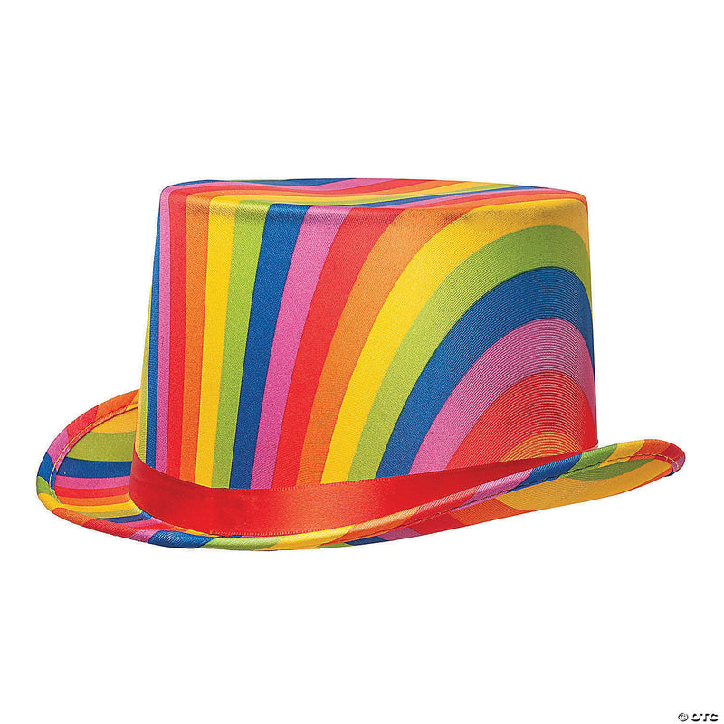 Adult Rainbow Top Hat - image 1