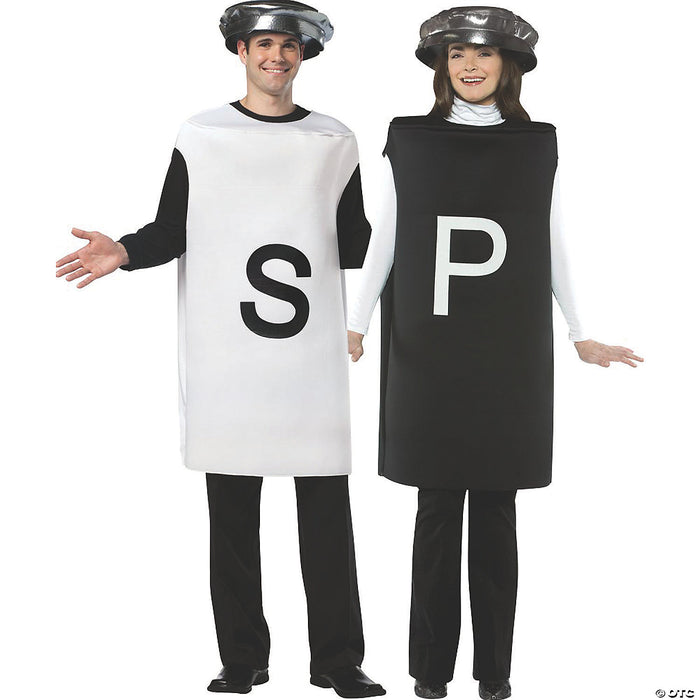 Shake Things Up! Salt and Pepper Costumes 🧂🖤