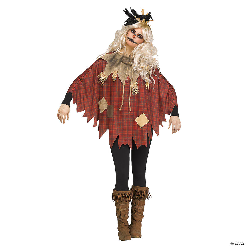 Scary Crow Fall Poncho | Costume-Shop.com - image 1